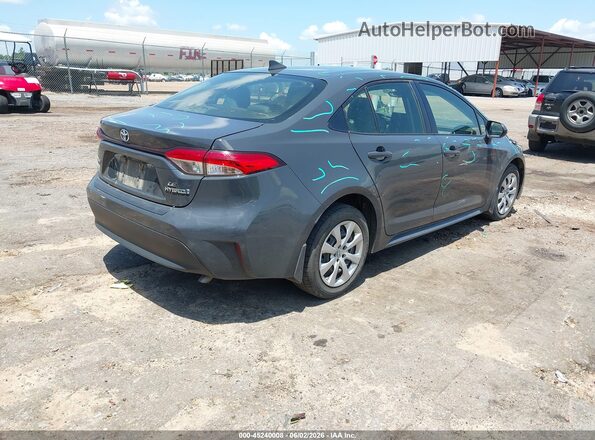 JTDBCMFE0P3001085 2023 TOYOTA COROLLA Gray Trasero derecho