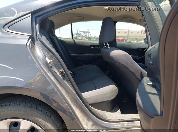 JTDBCMFE0P3001085 2023 TOYOTA COROLLA Gray Vista de la etiqueta del VIN