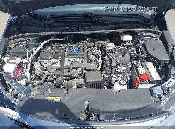 JTDBCMFE0P3009168 2023 TOYOTA COROLLA Blue Հետևի տեսք
