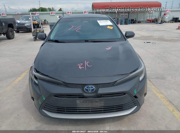 JTDBCMFE0R3034302 2024 TOYOTA COROLLA Gray Widok zestawu wskaźników