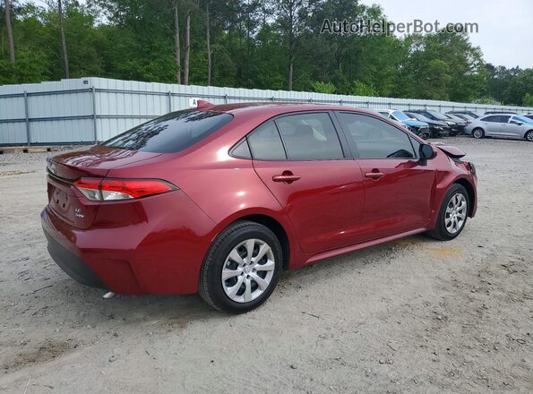 JTDBCMFE0S3110414 2025 TOYOTA COROLLA Red Rear right