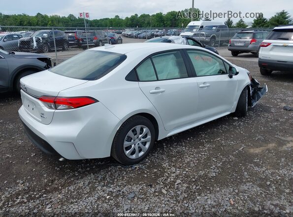 JTDBCMFE0T3133466 2026 TOYOTA COROLLA HYBRID White უკანა მარჯვენა