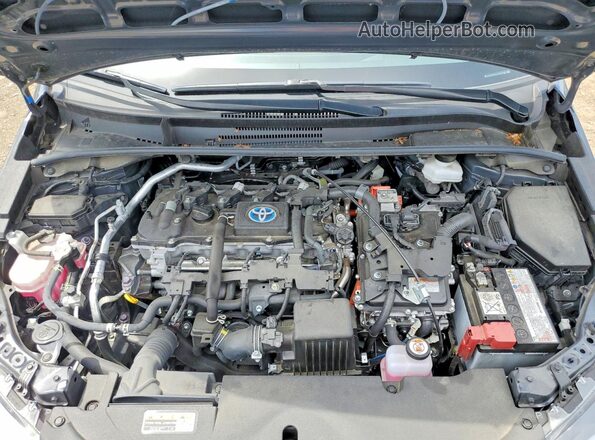JTDBCMFE1P3022849 2023 TOYOTA COROLLA Gray უკანა სალონის ხედი