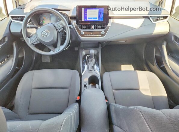 JTDBCMFE1PJ015556 2023 TOYOTA COROLLA Blue Vista del salpicadero