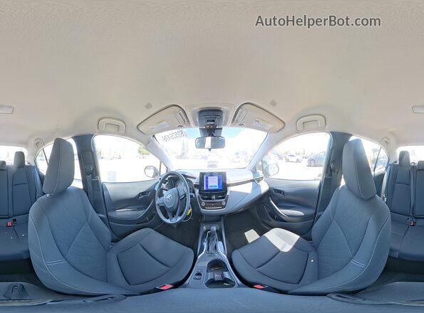 JTDBCMFE1PJ015556 2023 TOYOTA COROLLA Blue Vista interior de 360 grados