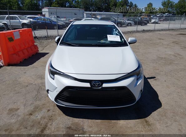 JTDBCMFE1R3050976 2024 TOYOTA COROLLA White Vista del cuadro de instrumentos