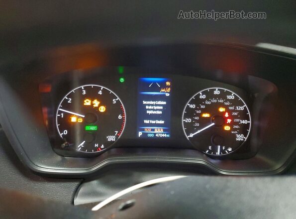 JTDBCMFE1S3088276 2025 TOYOTA COROLLA Black ხელსაწყოთა პანელის ხედი