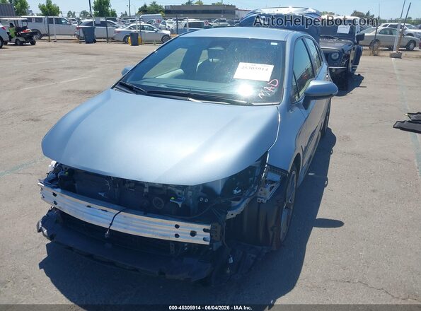 JTDBCMFE1S3092084 2025 TOYOTA COROLLA Blue Vista tres cuartos delantera izquierda