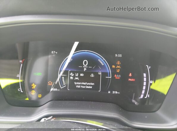 JTDBCMFE1T3131015 2026 TOYOTA COROLLA HYBRID White Vista de los asientos traseros