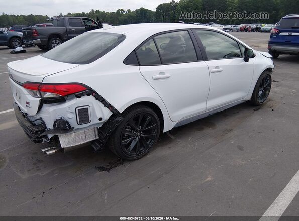 JTDBCMFE1T3131015 2026 TOYOTA COROLLA HYBRID White Trasero derecho