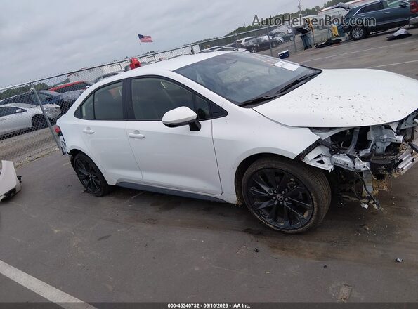 JTDBCMFE1T3131015 2026 TOYOTA COROLLA HYBRID White Vista interior de 360 grados