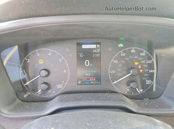 JTDBCMFE2PJ001391 2023 TOYOTA COROLLA Белый Вид щитка приборов