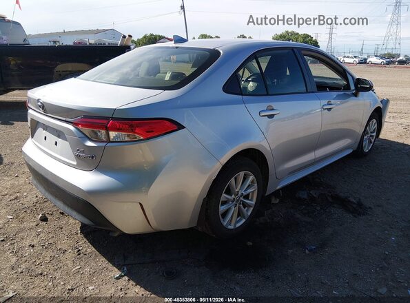 JTDBCMFE2R3033359 2024 TOYOTA COROLLA Silver Rear right
