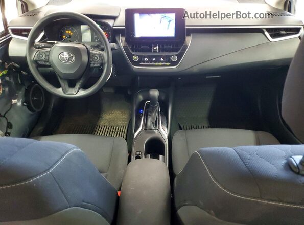 JTDBCMFE2RJ028996 2024 TOYOTA COROLLA Blue Dashboard view