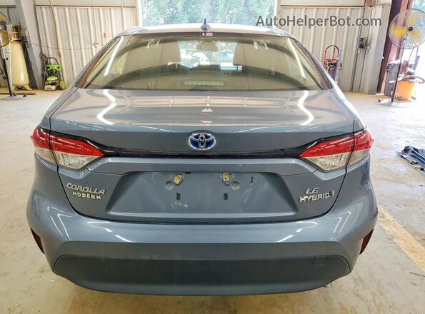 JTDBCMFE2RJ028996 2024 TOYOTA COROLLA Blue Rear view