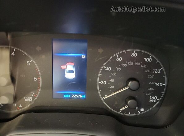JTDBCMFE2S3072829 2025 TOYOTA COROLLA Silver Widok zestawu wskaźników