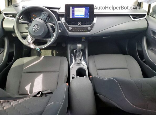 JTDBCMFE2S3081398 2025 TOYOTA COROLLA Gray Вид панелі приладів