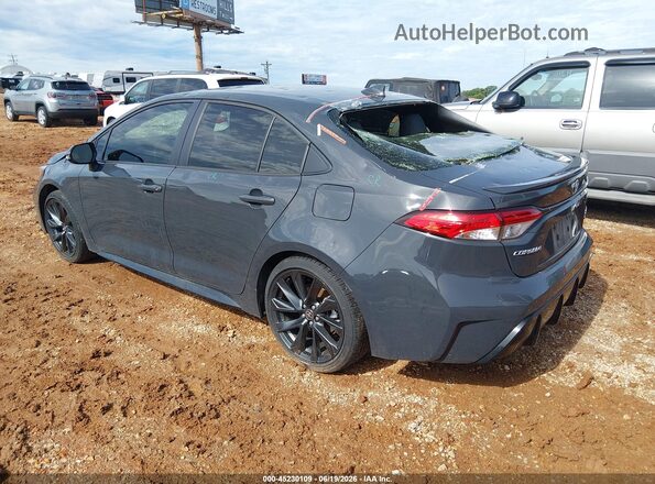 JTDBCMFE2S3086083 2025 TOYOTA COROLLA Gray Rear left