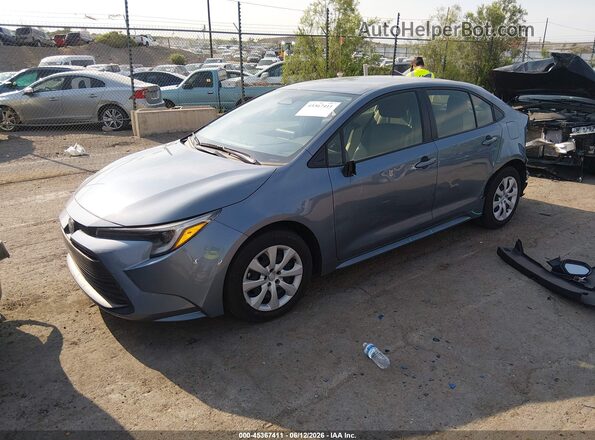 JTDBCMFE2S3097424 2025 TOYOTA COROLLA Blue Vista tres cuartos delantera izquierda