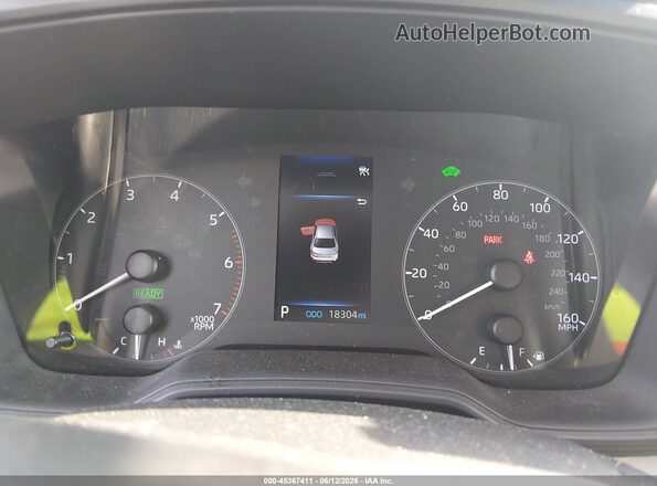JTDBCMFE2S3097424 2025 TOYOTA COROLLA Blue Vista de los asientos traseros