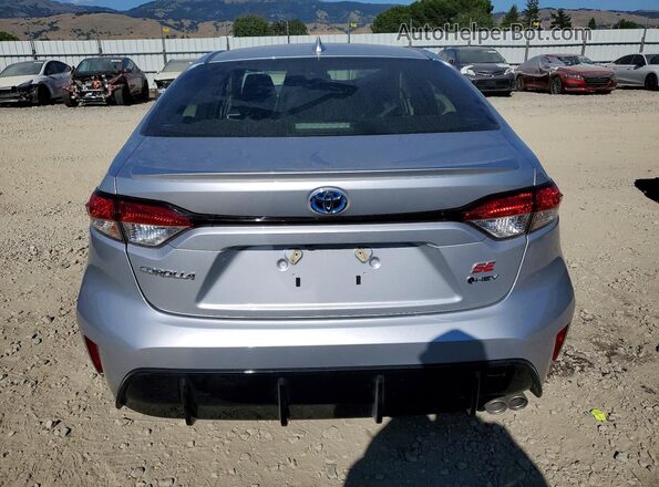 JTDBCMFE2S3097701 2025 TOYOTA COROLLA Silver უკანა ხედი