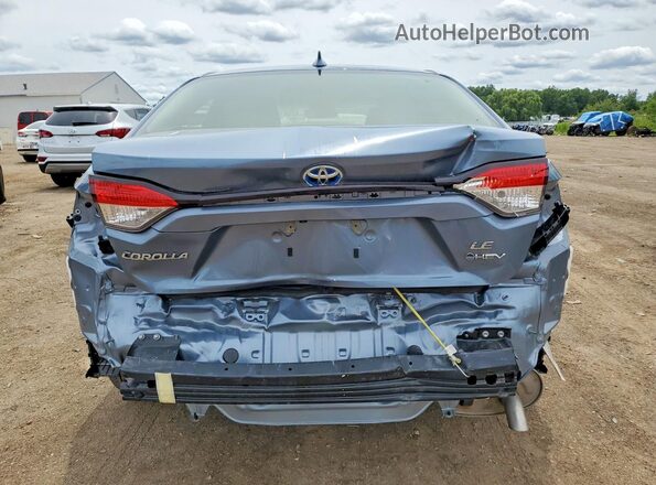 JTDBCMFE2SJ043116 2025 TOYOTA COROLLA Blue Rear view
