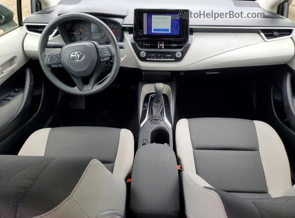 JTDBCMFE2SJ043116 2025 TOYOTA COROLLA Blue Dashboard view
