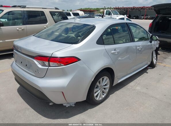 JTDBCMFE2T3113042 2026 TOYOTA COROLLA HYBRID Silver Հետևի աջ