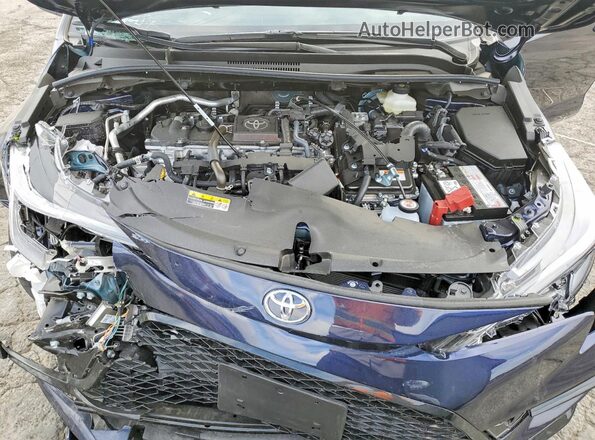 JTDBCMFE2T3142136 2026 TOYOTA COROLLA Blue Rear interior view