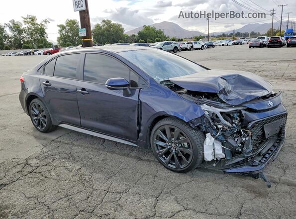 JTDBCMFE2T3142136 2026 TOYOTA COROLLA Blue Front right