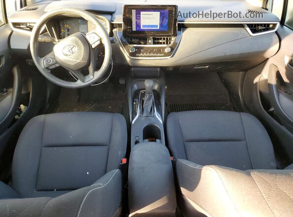 JTDBCMFE3P3026370 2023 TOYOTA COROLLA Silver Առջևի վահանակի տեսք