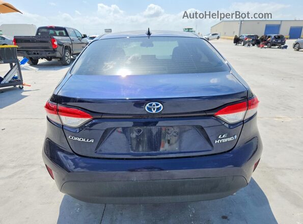 JTDBCMFE3RJ028487 2024 TOYOTA COROLLA Blue Հետևի տեսք