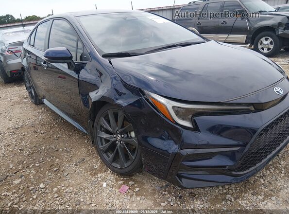 JTDBCMFE3S3069762 2025 TOYOTA COROLLA Blue Вид спереду