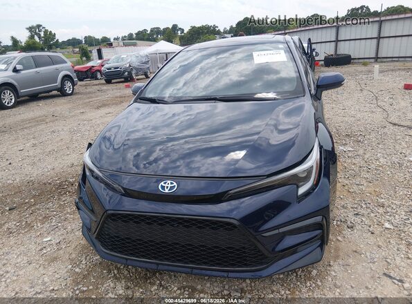 JTDBCMFE3S3069762 2025 TOYOTA COROLLA Blue Вид щитка приладів
