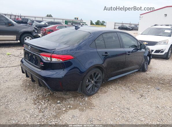 JTDBCMFE3S3069762 2025 TOYOTA COROLLA Blue Задня права чверть