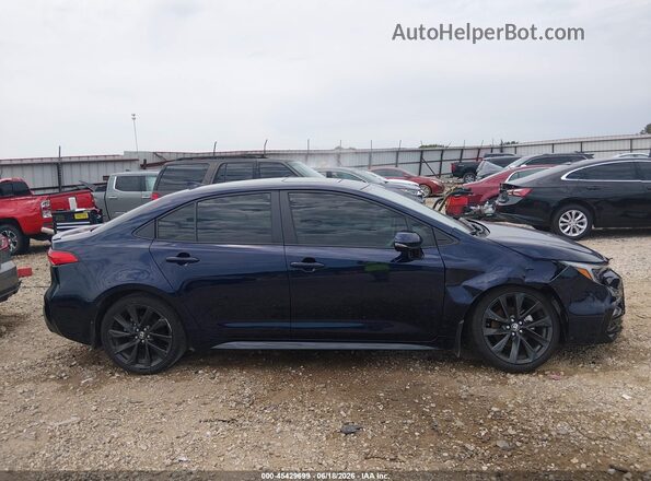 JTDBCMFE3S3069762 2025 TOYOTA COROLLA Blue Вид задньої частини салону