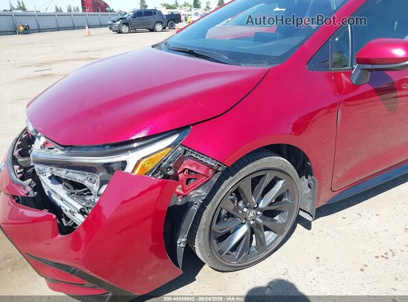 JTDBCMFE3S3070992 2025 TOYOTA COROLLA Red 