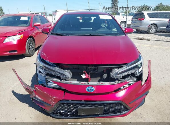 JTDBCMFE3S3070992 2025 TOYOTA COROLLA Red 