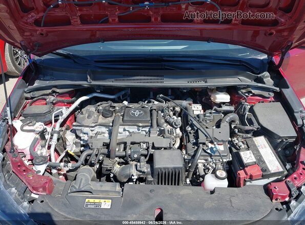 JTDBCMFE3S3070992 2025 TOYOTA COROLLA Red Հետևի տեսք