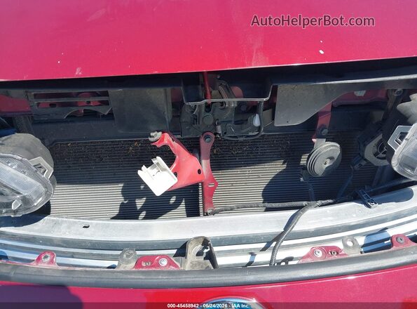 JTDBCMFE3S3070992 2025 TOYOTA COROLLA Red Սարքավորումների վահանակի տեսք