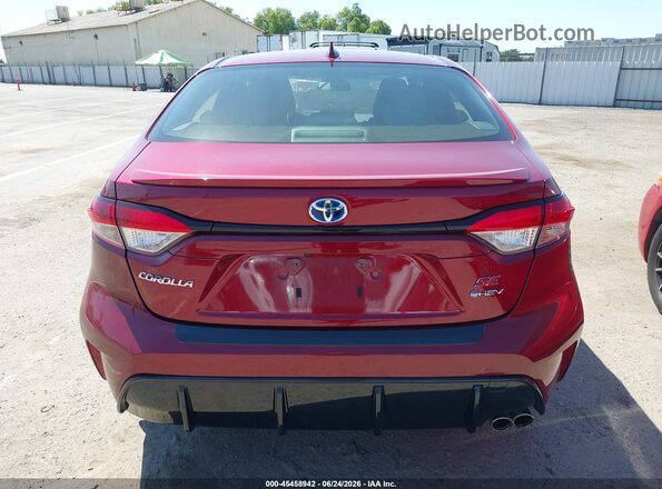 JTDBCMFE3S3070992 2025 TOYOTA COROLLA Red 