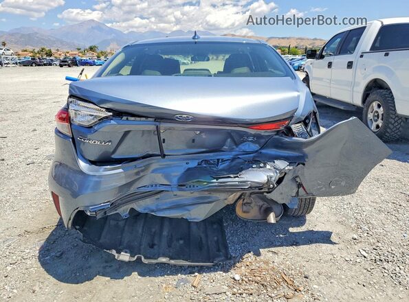 JTDBCMFE3S3076114 2025 TOYOTA COROLLA Blue Rear view