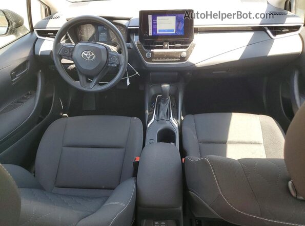 JTDBCMFE3S3076114 2025 TOYOTA COROLLA Blue Dashboard view
