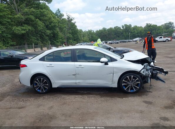 JTDBCMFE3SJ046087 2025 TOYOTA COROLLA White Widok wnętrza 360 stopni