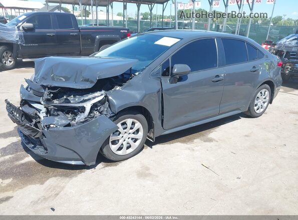 JTDBCMFE3T3119500 2026 TOYOTA COROLLA HYBRID Gray Առջևի ձախ երեք քառորդ տեսարան