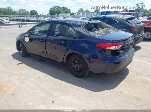 JTDBCMFE3T3126527 2026 TOYOTA COROLLA HYBRID Dark Blue Trasero izquierdo