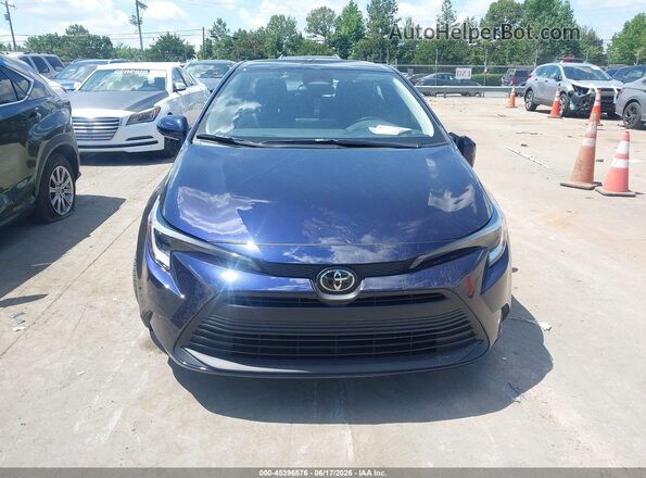 JTDBCMFE3T3126527 2026 TOYOTA COROLLA HYBRID Dark Blue Vista del cuadro de instrumentos