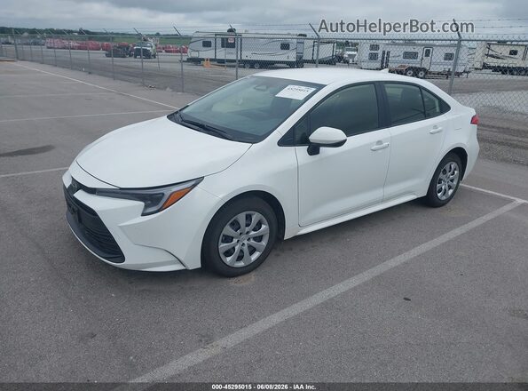 JTDBCMFE3T3131730 2026 TOYOTA COROLLA HYBRID Белый Передняя левая четверть