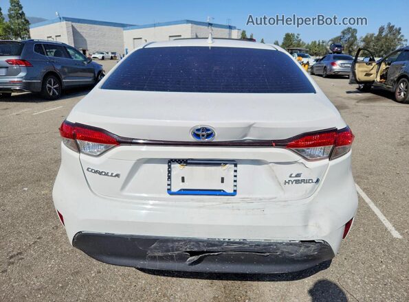 JTDBCMFE4RJ031592 2024 TOYOTA COROLLA White უკანა ხედი