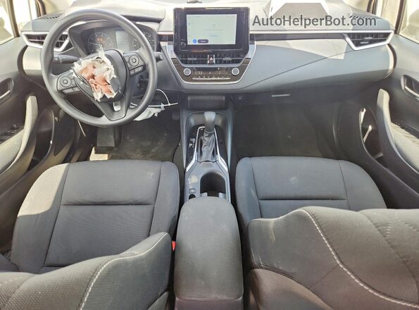 JTDBCMFE4S3106947 2025 TOYOTA COROLLA White Dashboard view